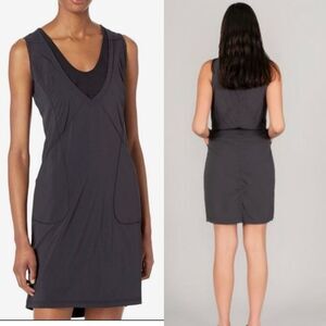 Indygena Like Ill In Black Hiking Dress With Mesh size small
